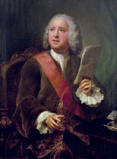 Anton Raphael Mengs Portrait of Charles Hanbury Williams. France oil painting art